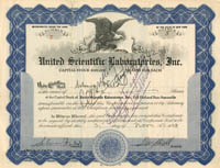 United Scientific Laboratories, Inc.